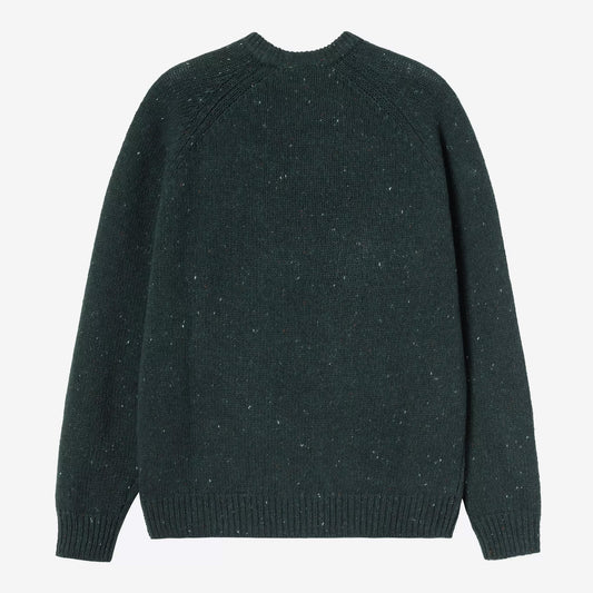 Anglistic Sweater Speckled Deep Lagoon