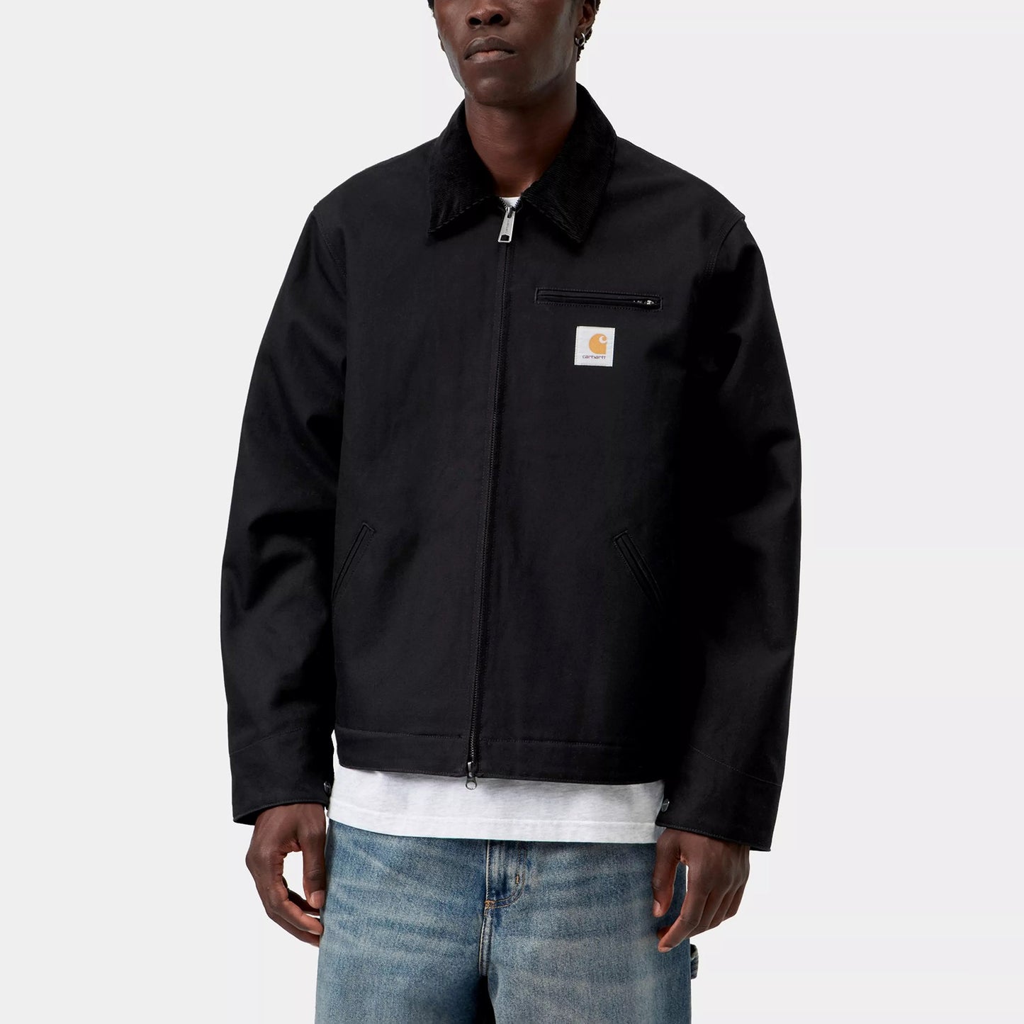 Detroit Jacket (Winter) - Black / Black rigid