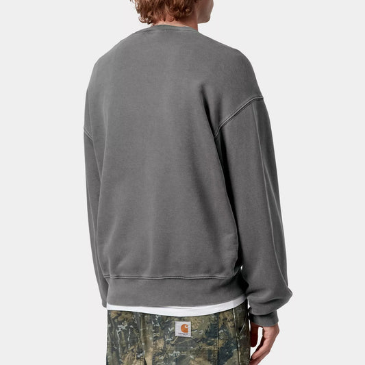 Vista Sweat - Black (Garment Dyed)