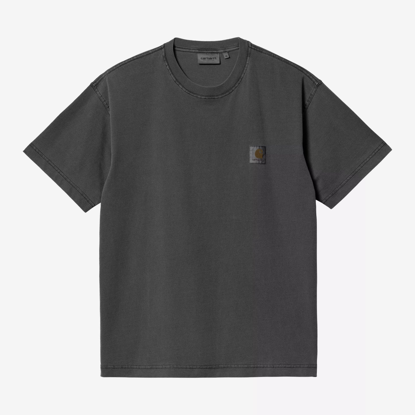 S/S Nelson T-Shirt Black garment dyed