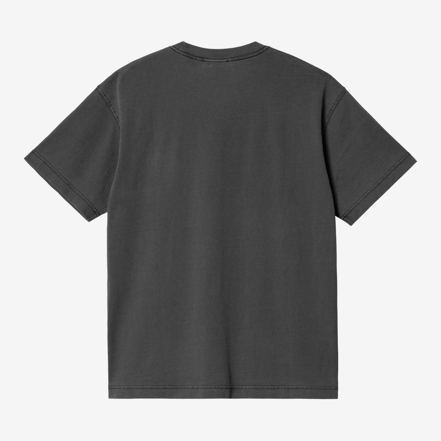 S/S Nelson T-Shirt Black garment dyed