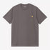 S/S American Script T-Shirt - Porphyry