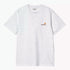S/S American Script T-Shirt - Ash Heather