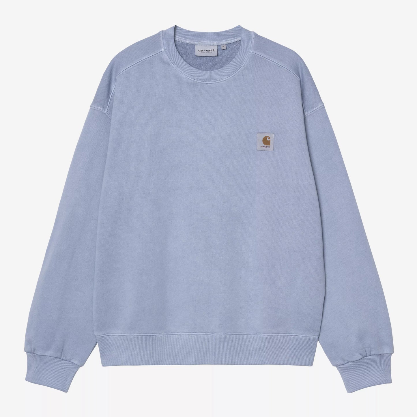 Nelson Sweat Gentle Blue garment dyed