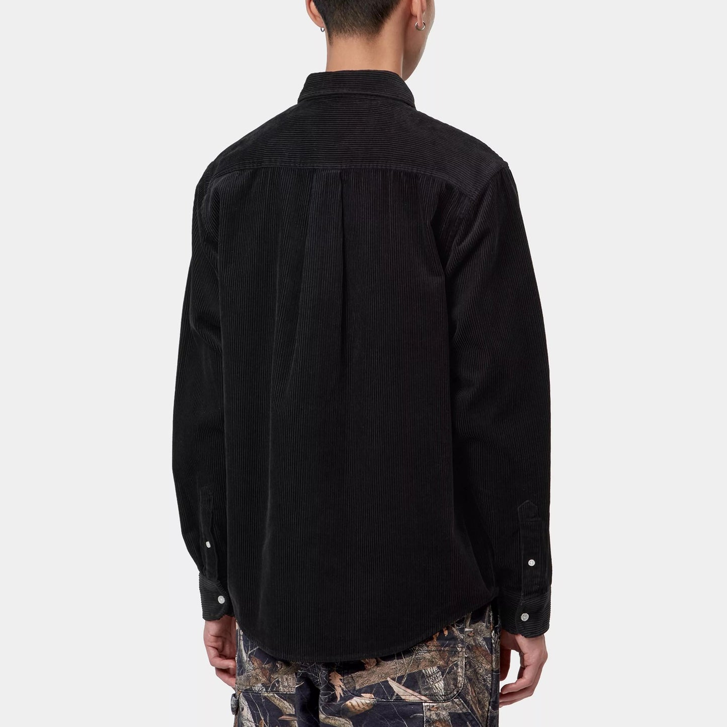 L/S Madison Cord Shirt - Soot
