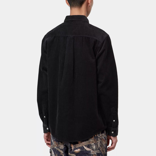 L/S Madison Cord Shirt - Soot