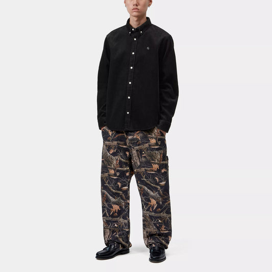 L/S Madison Cord Shirt - Soot