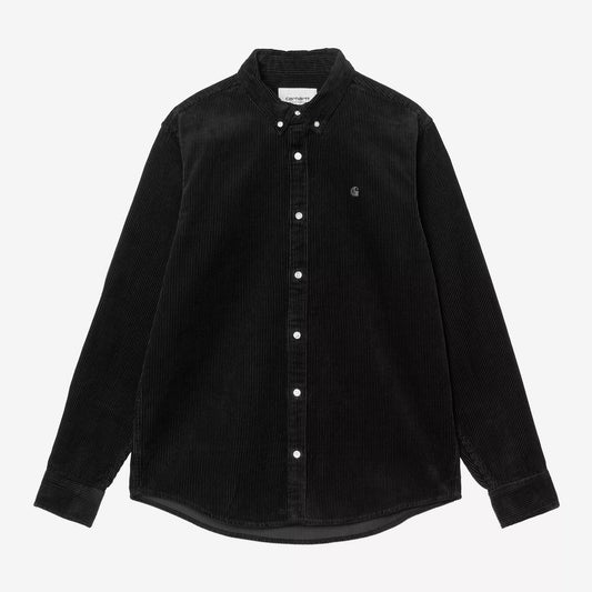L/S Madison Cord Shirt - Soot