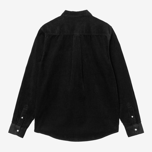 L/S Madison Cord Shirt - Soot