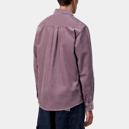 L/S Madison Cord Shirt - Phlox