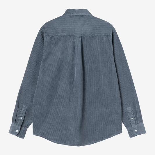 L/S Madison Cord Shirt - Angelite