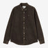 L/S Madison Cord Shirt - Tobacco