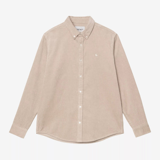 L/S Madison Cord Shirt AW26 - Wall