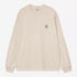 L/S Vista Waffle T-Shirt - Fleur De Sel garment dyed