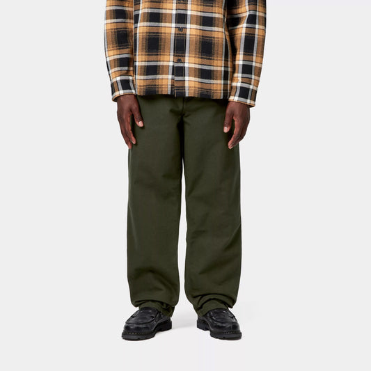 Single Knee Pant - Olive Rinsed