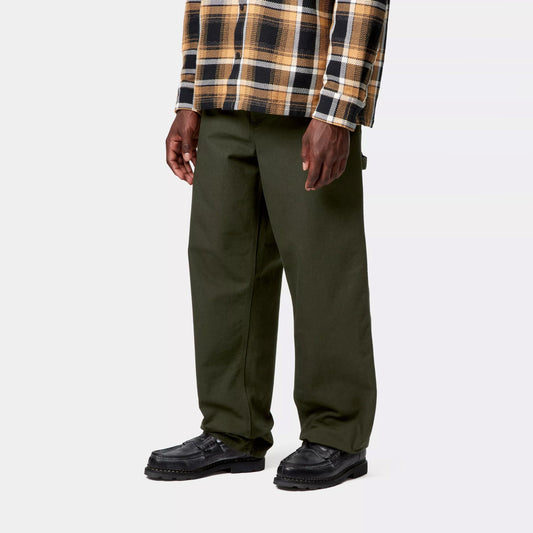 Single Knee Pant - Olive Rinsed