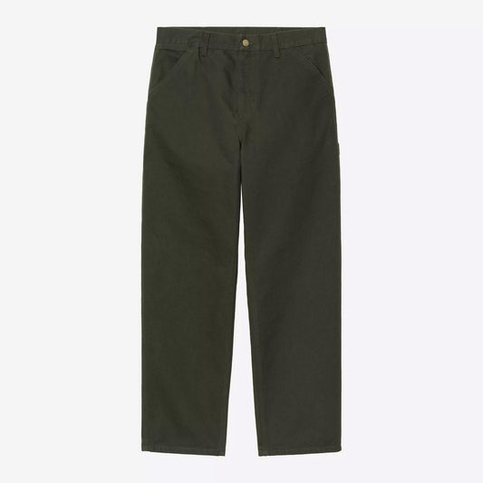 Single Knee Pant - Olive Rinsed