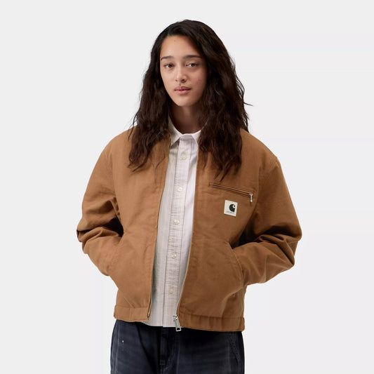 Women's' OG Detroit Jacket (Winter)- WIP H Brown/Tobacco Rinsed