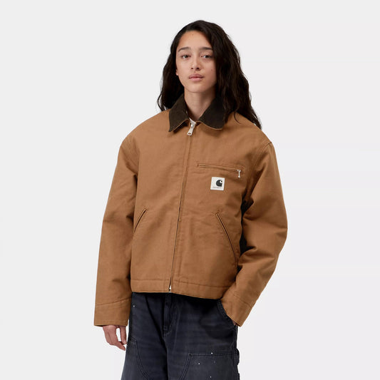 Women's' OG Detroit Jacket (Winter)- WIP H Brown/Tobacco Rinsed