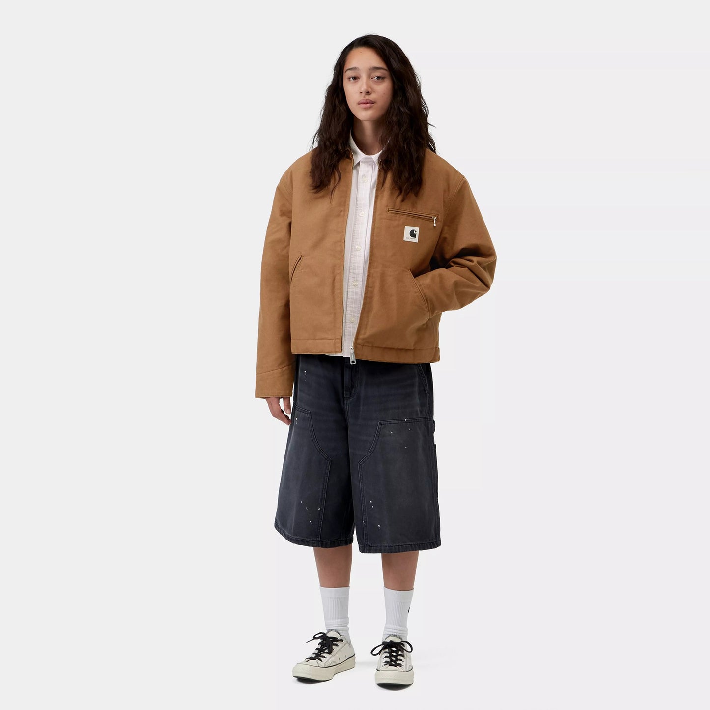 Women's' OG Detroit Jacket (Winter)- WIP H Brown/Tobacco Rinsed