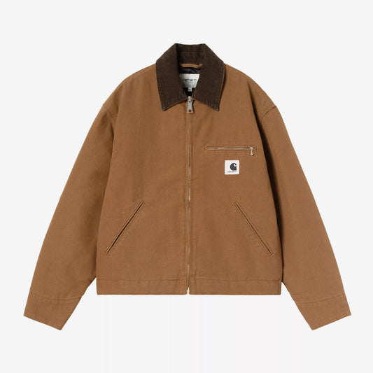 Women's' OG Detroit Jacket (Winter)- WIP H Brown/Tobacco Rinsed
