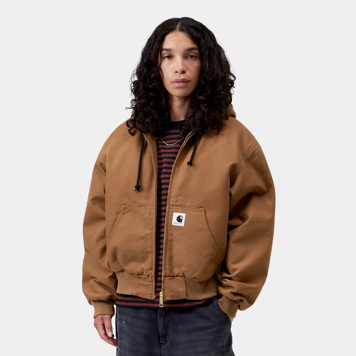 Women's OG Active Jacket (Winter) - H. Brown, Rinsed
