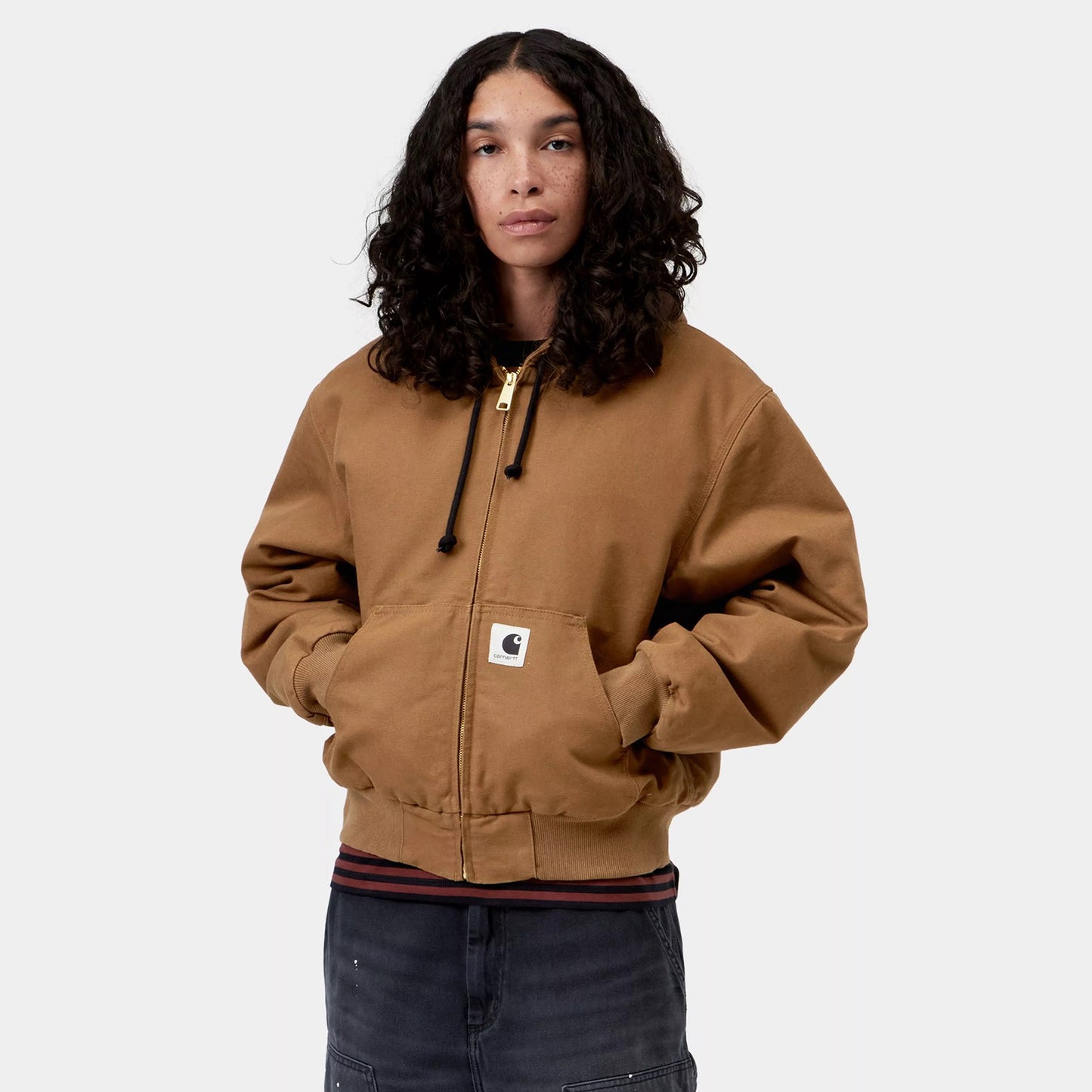 Women's OG Active Jacket (Winter) - H. Brown, Rinsed