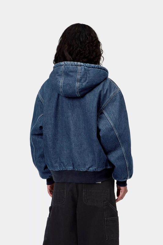 Women's OG Active Jacket (Winter)- Blue stone washed