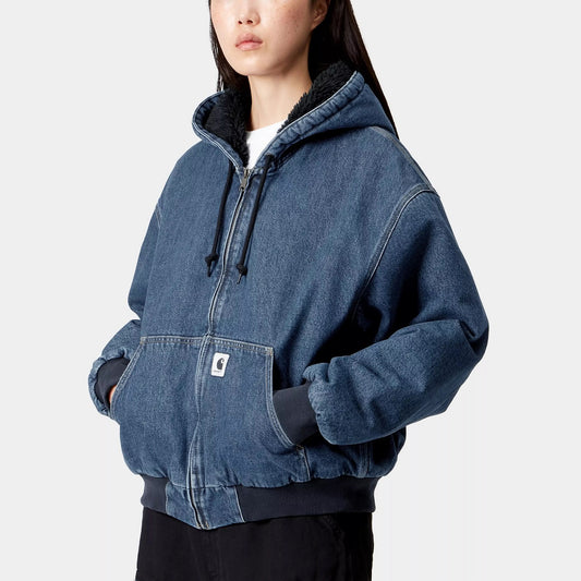 W' OG Active Jacket (Winter) - Blue, Stone Washed