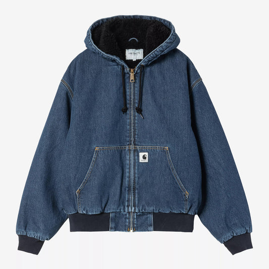 Women's OG Active Jacket (Winter)- Blue stone washed