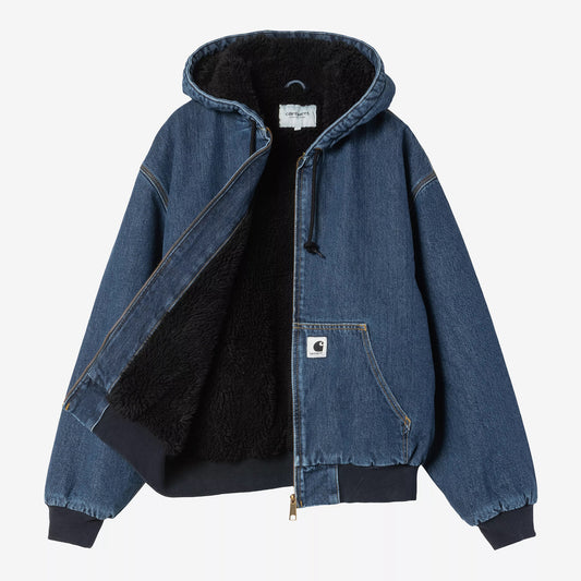 Women's OG Active Jacket (Winter)- Blue stone washed