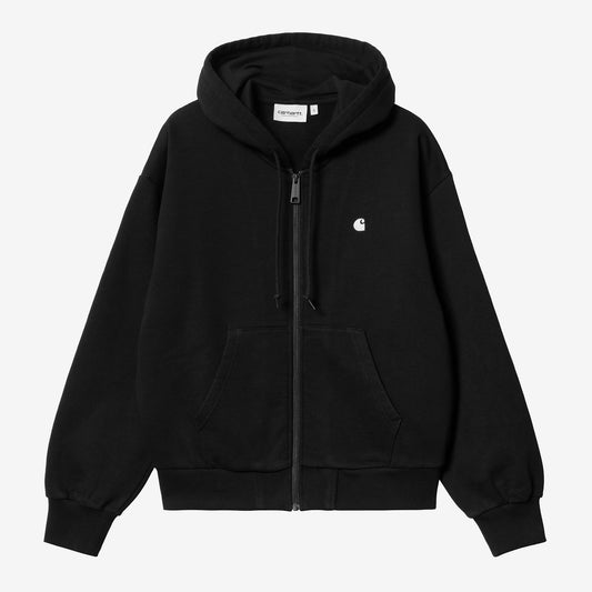 Women's Hooded Casey Jacket - Black/Silver