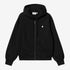 Women's Hooded Casey Jacket - Black/Silver