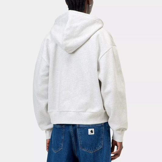 Women's Casey Hooded Jacket - Ash Heather / Silver