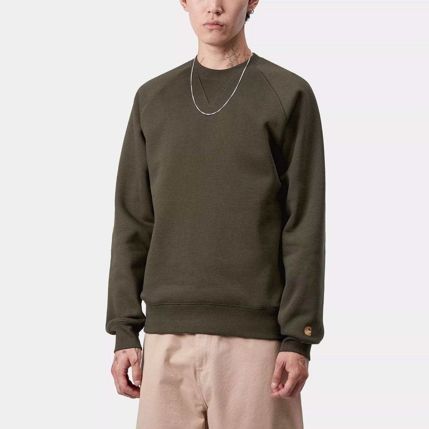 Chase Sweat - Olive / Gold