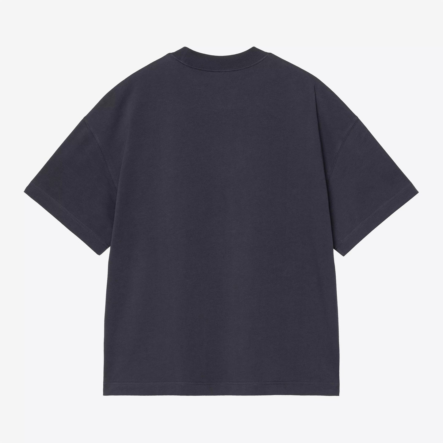 S/S Signature Script T-Shirt - Dark Navy / WIP Dusty H