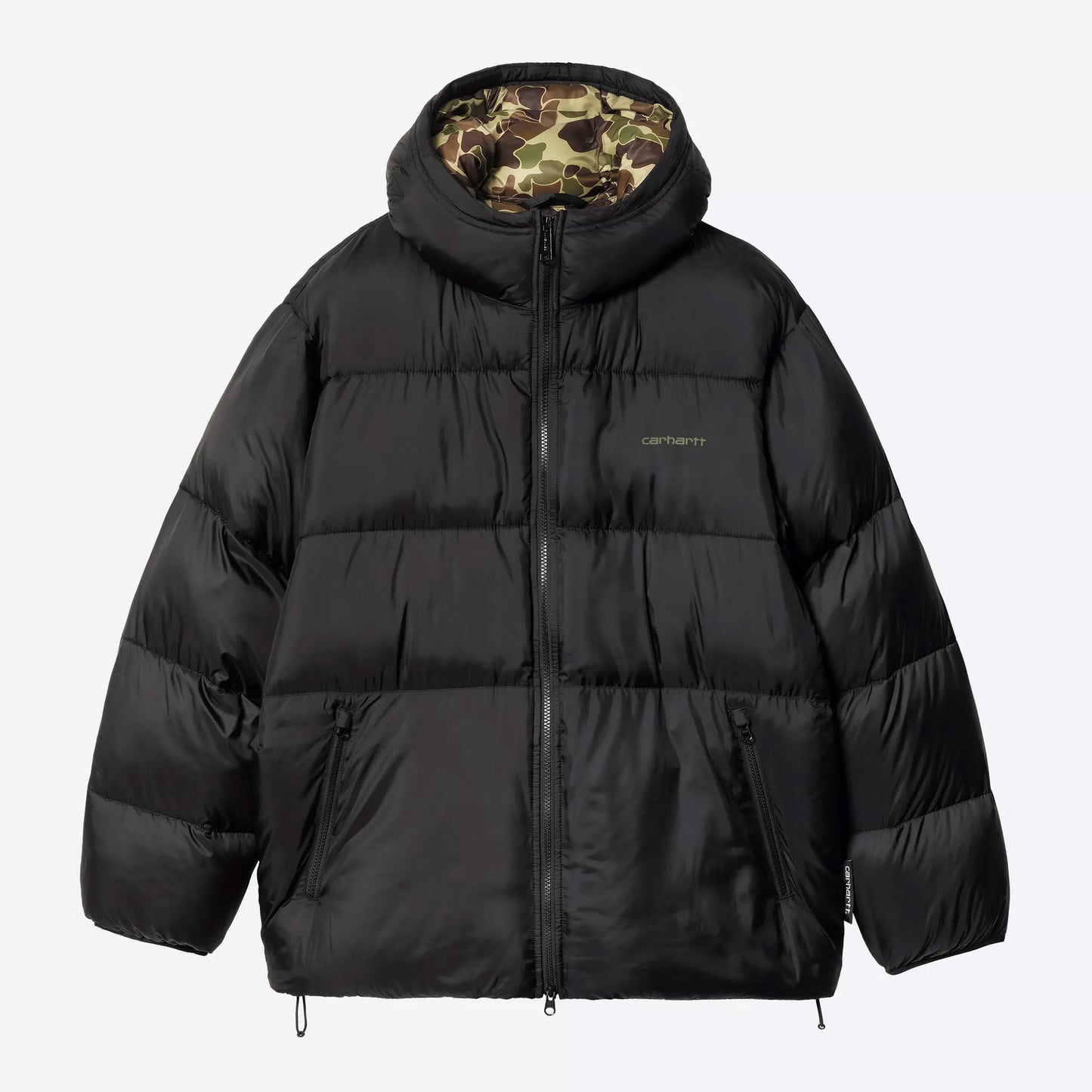 Toronto Jacket - Black / Camo Duck, Green
