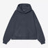 W' Hooded Benton Sweat - Carbon garment dyed