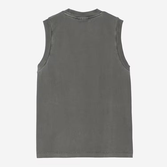 W' Nelson A-Shirt Black garment dyed