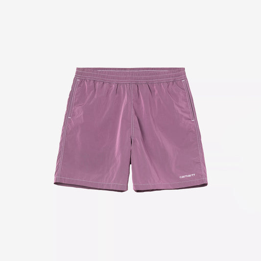 Canby Swim Trunks - Gentle Purple / White