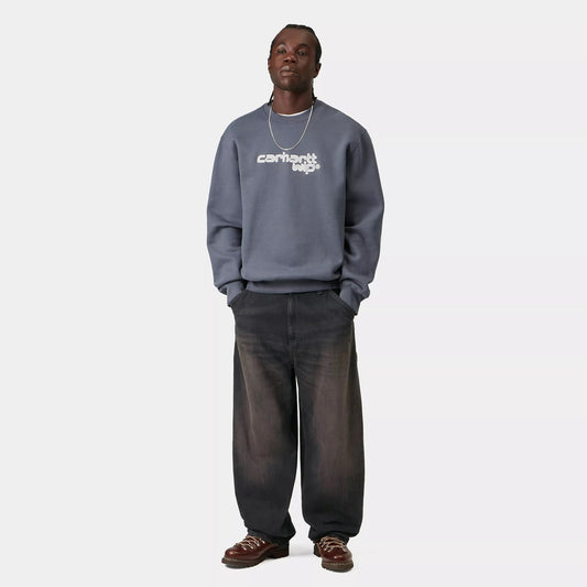 OG Single Knee Pant - Black tobacco used wash