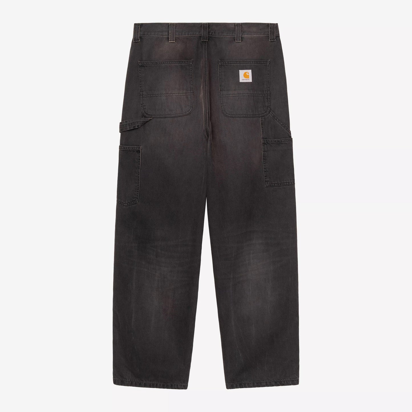 OG Single Knee Pant - Black tobacco used wash