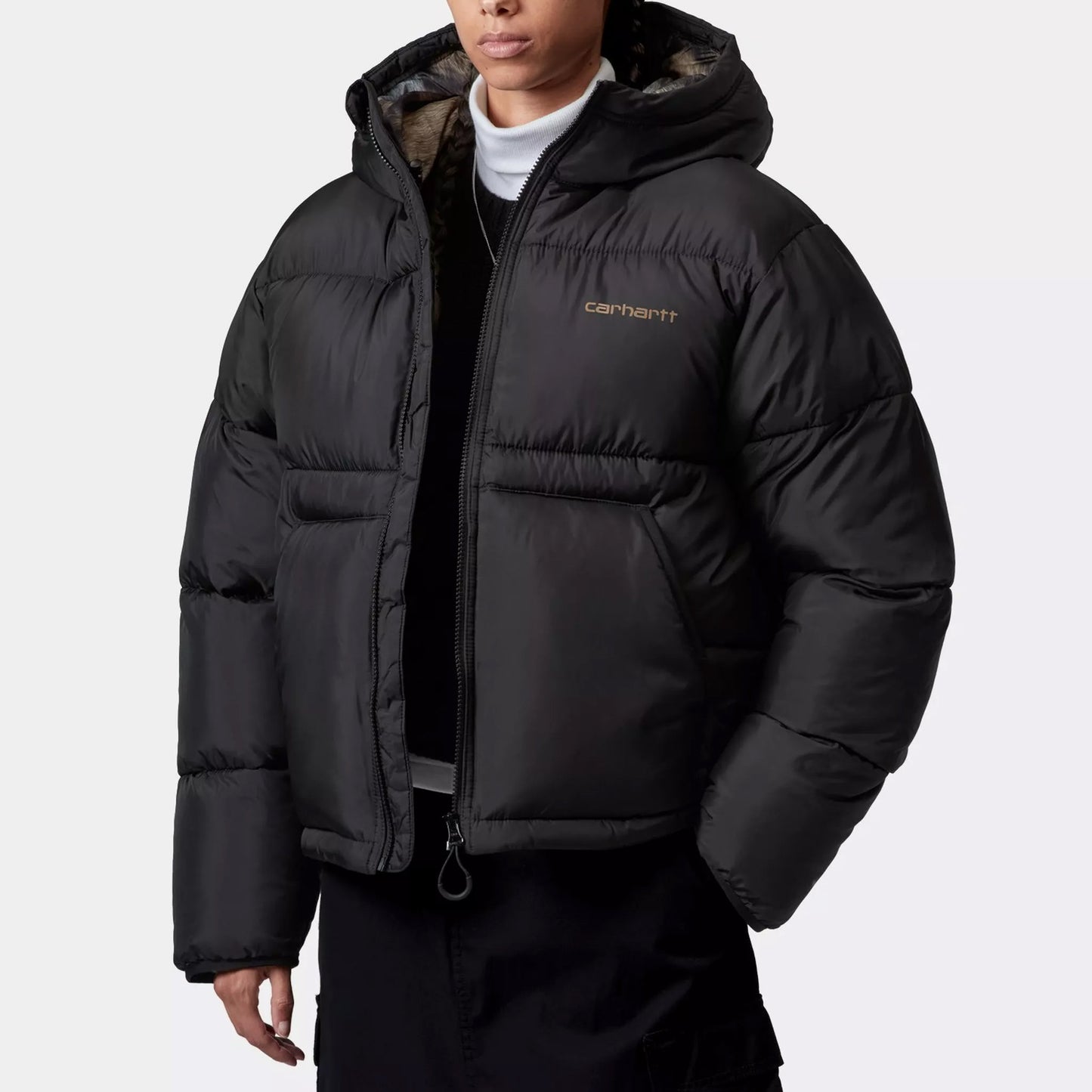 W' Toronto Jacket - Black / Wild Dog Print