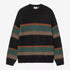 Merton Sweater, Sundling Stripes - Dark Scarab
