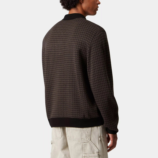 L/S Lowis Polo - Lowis Houndstooth, Vitola