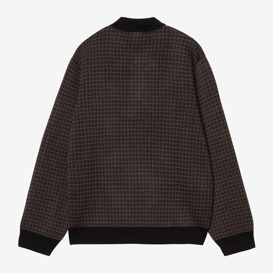L/S Lowis Polo - Lowis Houndstooth, Vitola
