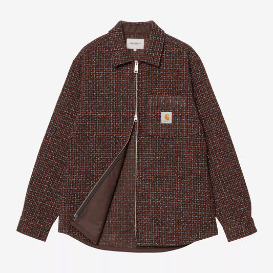 Bellamy Shirt Jac - Bellamy Check, Tobacco