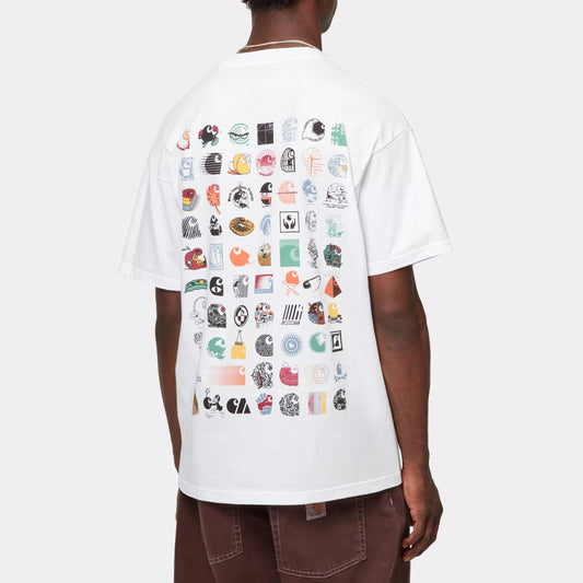 S/S C Logo Archive T-shirt - White