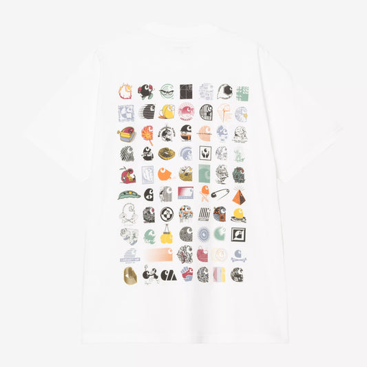S/S C Logo Archive T-shirt - White