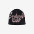 Chedda Beanie - Black / Glassy Pink